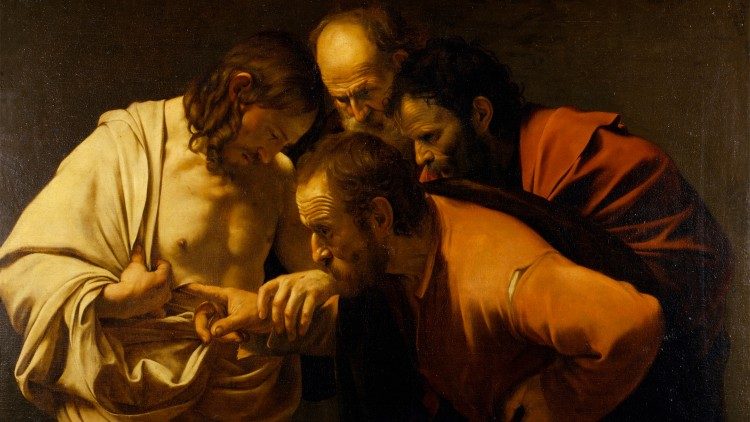 In copertina: Incredulità di San Tommaso, Michelangelo Merisi da Caravaggio (1601-1602).